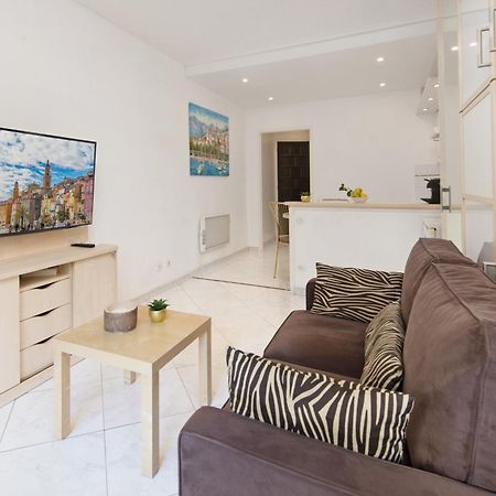 Cosy Studio - Residence Front De Mer - Menton Exteriér fotografie